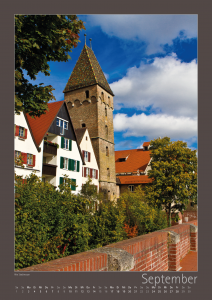 Ulm-Kalender alte Stadtmauer