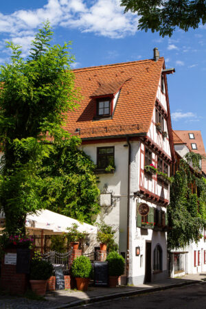 Pfauengasse, Altstadt Ulm – Hochformat
