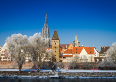 Ansicht Ulm, Winter