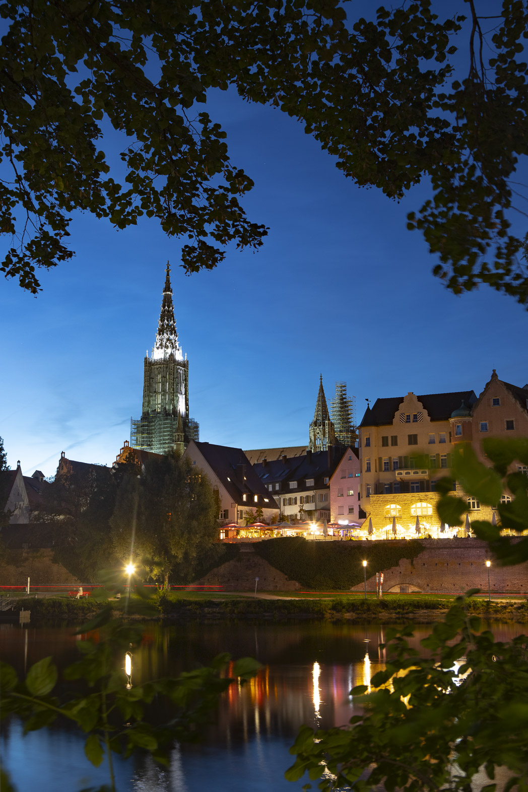 Ansicht Ulm, von Insel