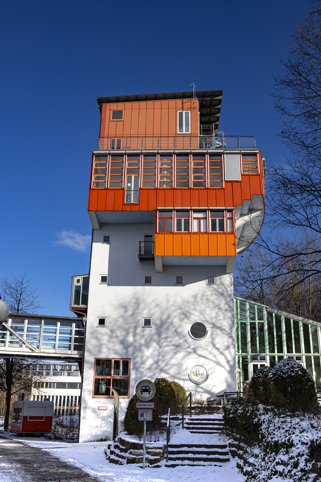 Universit&auml;t Ulm im Winter
