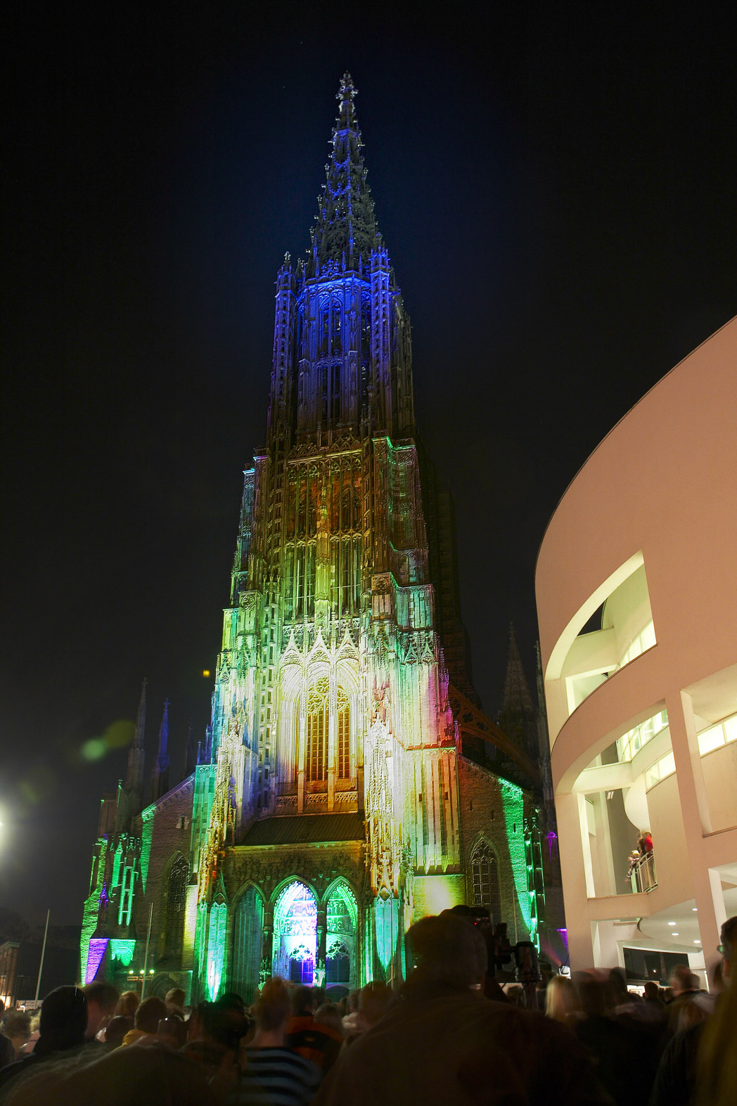 Illuminiertes M&uuml;nster