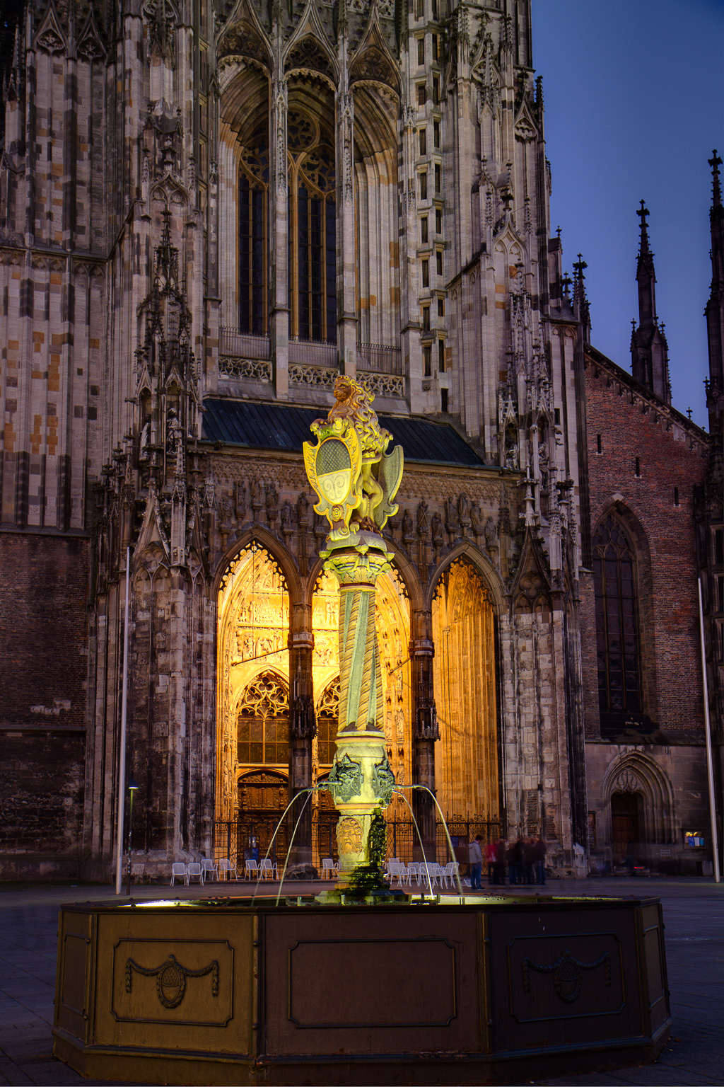 L&ouml;wenbrunnen, M&uuml;nsterplatz