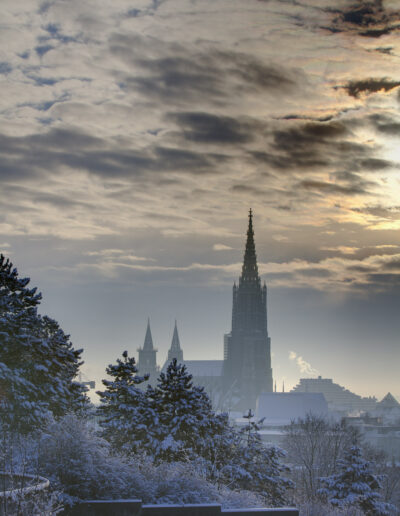 Ulmer Münster im Winter