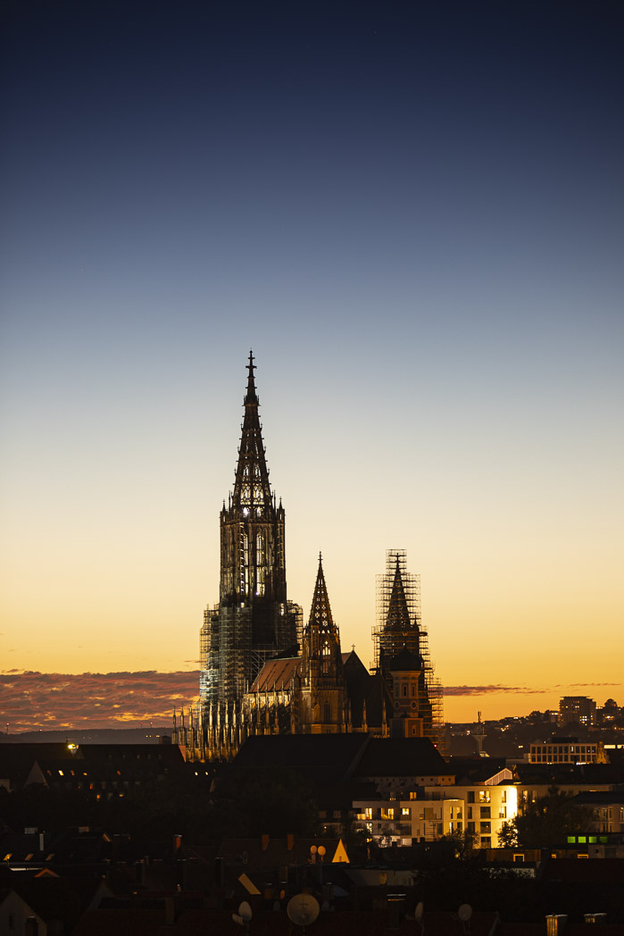 Münsterblick von Neu-Ulm